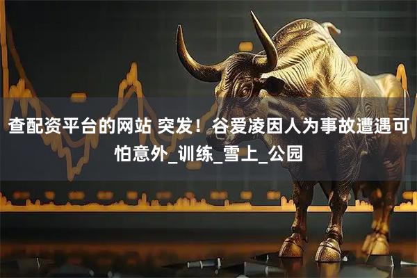 查配资平台的网站 突发！谷爱凌因人为事故遭遇可怕意外_训练_雪上_公园